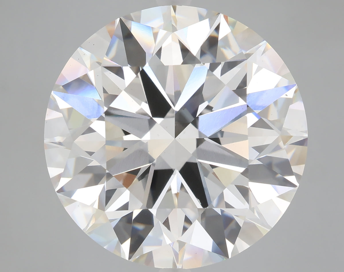 22.10 carat round lab grown diamond G color VS1 clarity
