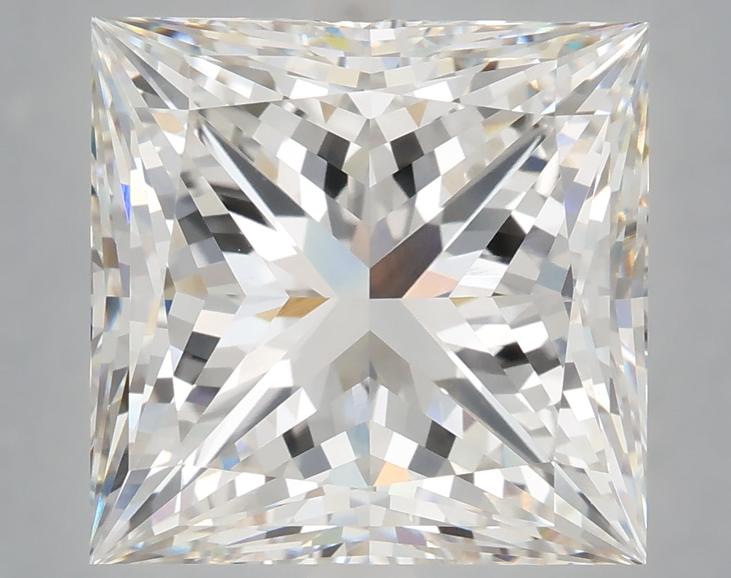 10.58 carat princess lab grown diamond F color VVS1 clarity