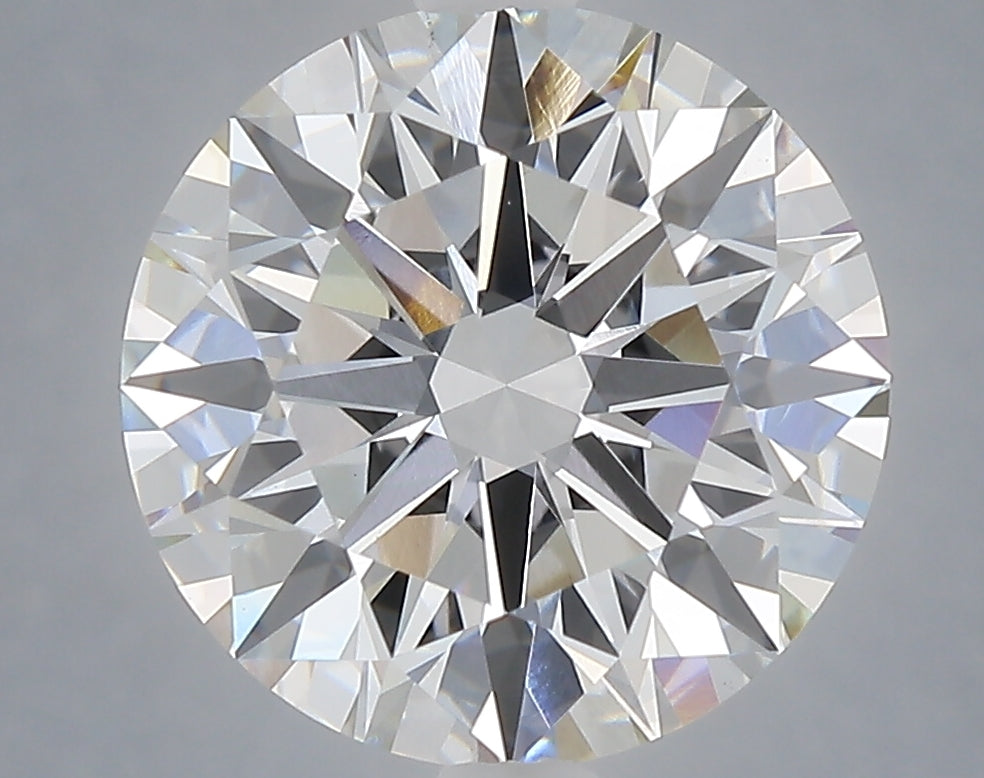 5.30 carat round lab grown diamond E color VS1 clarity