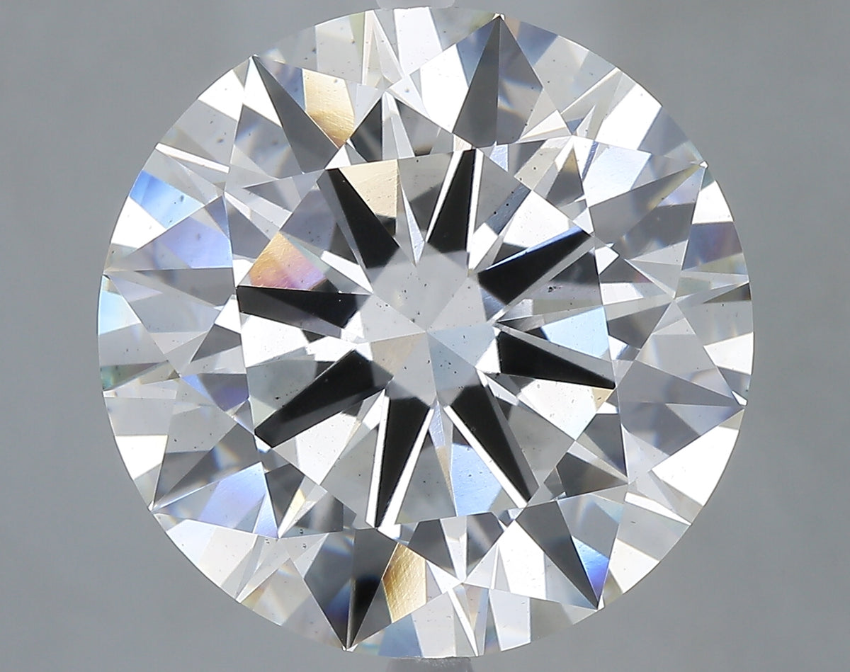14.08 carat round lab grown diamond G color VS2 clarity