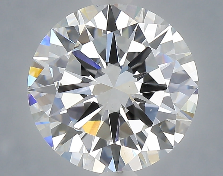 3.00 carat round lab grown diamond E color VS1 clarity