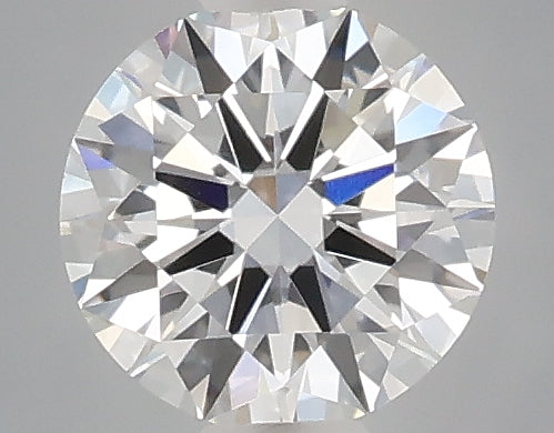 0.52 carat round lab grown diamond D color VVS2 clarity