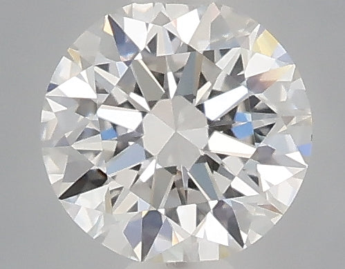 0.53 carat round lab grown diamond D color VVS1 clarity