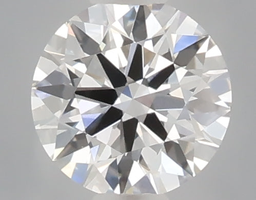 0.52 carat round lab grown diamond D color VVS2 clarity