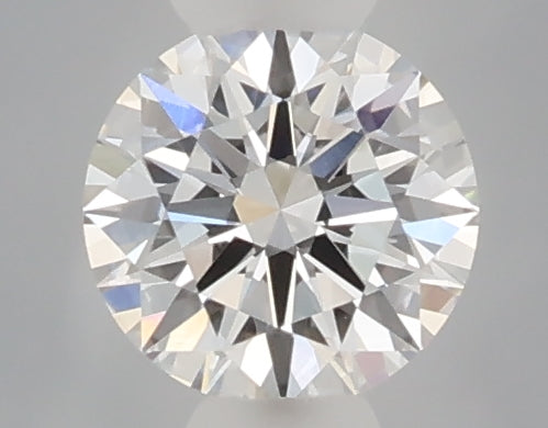 0.33 carat round lab grown diamond D color VVS2 clarity