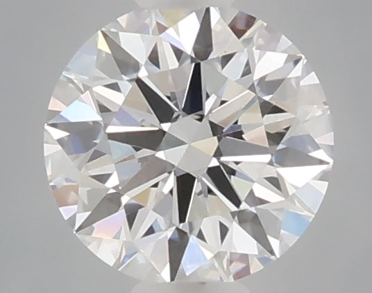 0.52 carat round lab grown diamond D color VS1 clarity