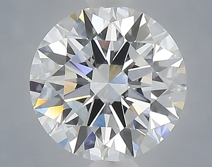 1.09 carat round lab grown diamond F color VVS2 clarity