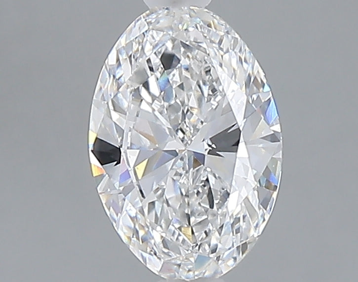 1.05 carat oval lab grown diamond D color VVS2 clarity