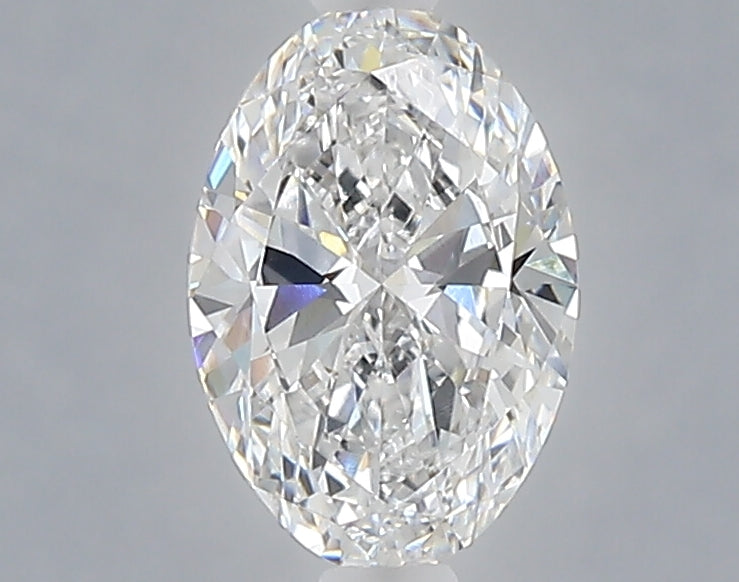 1.06 carat oval lab grown diamond D color VVS1 clarity