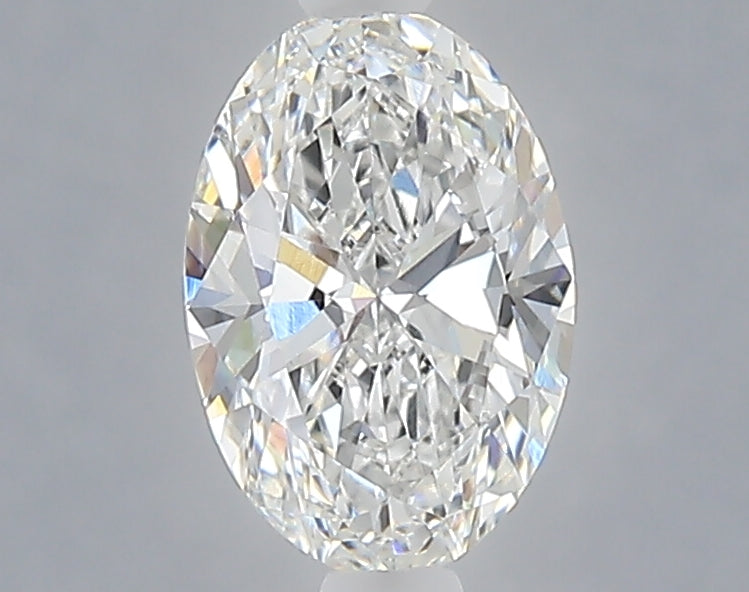 1.06 carat oval lab grown diamond E color VVS1 clarity