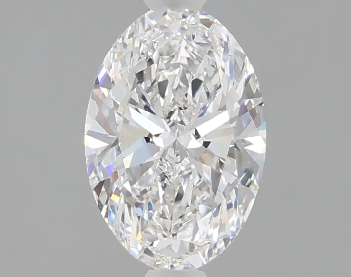 1.07 carat oval lab grown diamond D color VVS2 clarity