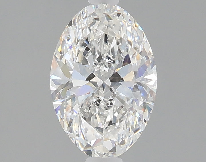 1.06 carat oval lab grown diamond E color VVS2 clarity