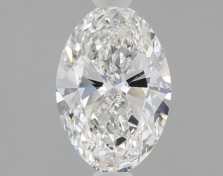 1.01 carat oval lab grown diamond F color VVS2 clarity