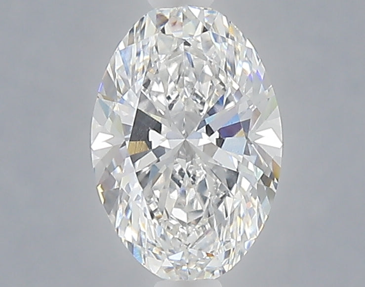 1.06 carat oval lab grown diamond E color VVS2 clarity
