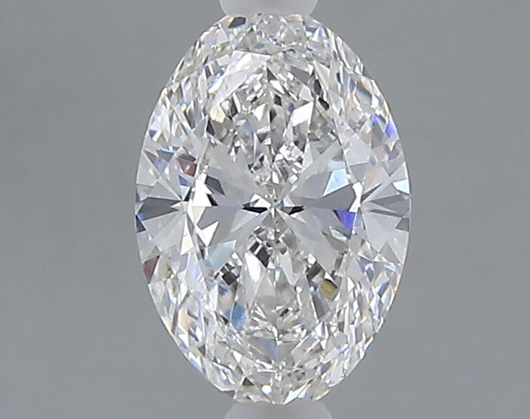 1.06 carat oval lab grown diamond E color VS1 clarity
