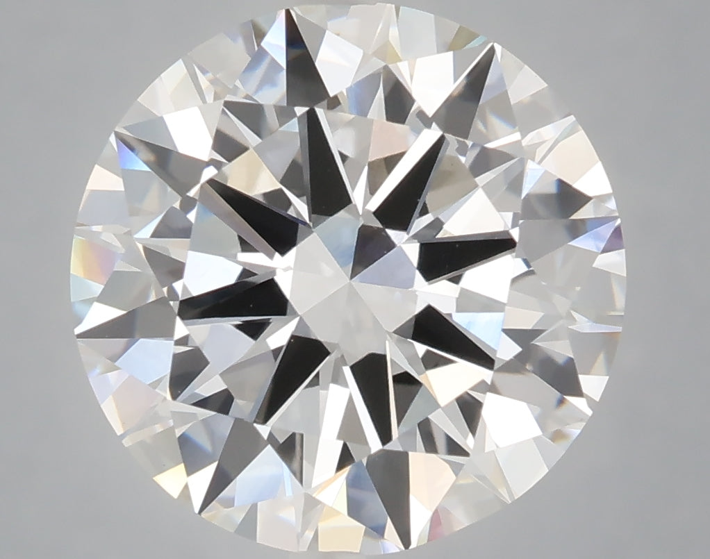 6.01 carat round lab grown diamond E color VS1 clarity