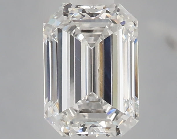 1.06 carat emerald lab grown diamond E color VVS2 clarity