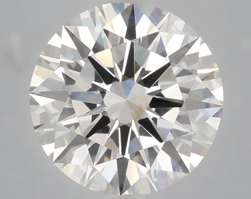 3.27 carat round lab grown diamond E color VS1 clarity