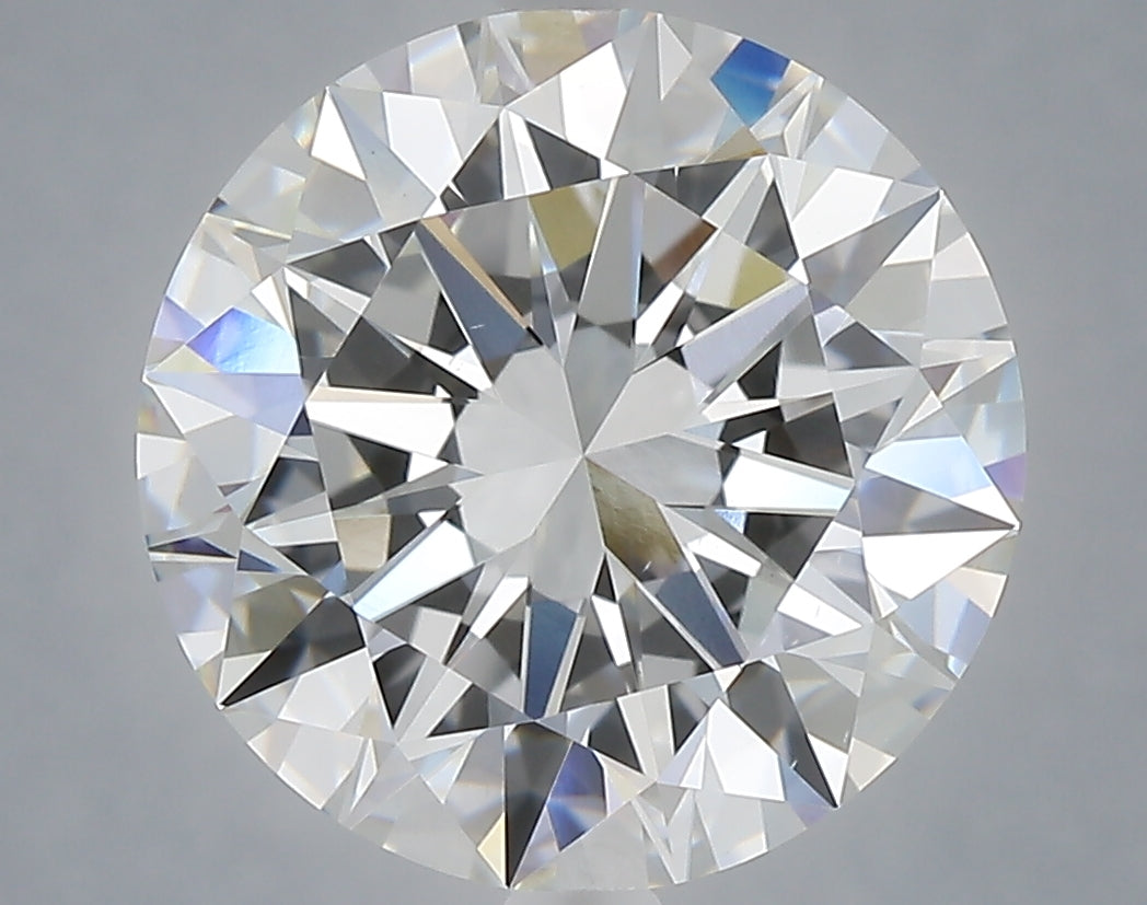 6.01 carat round lab grown diamond E color VS1 clarity
