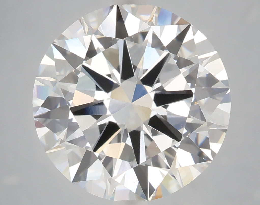 6.01 carat round lab grown diamond E color VS1 clarity