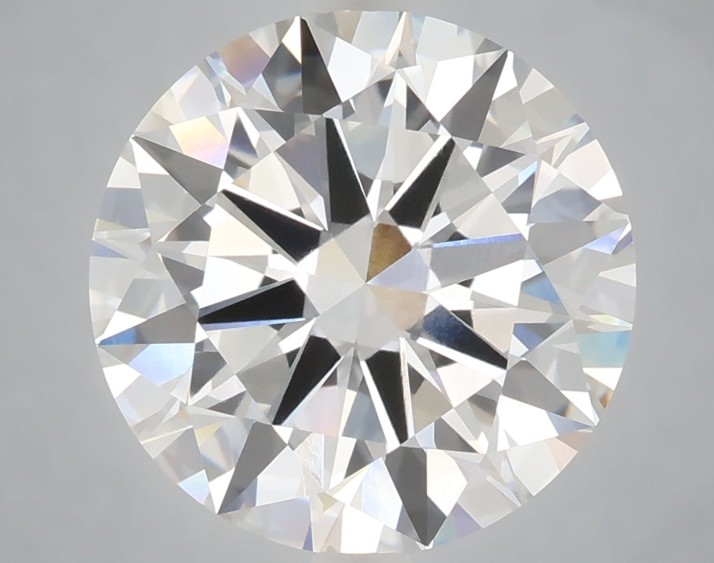 6.08 carat round lab grown diamond E color VS1 clarity