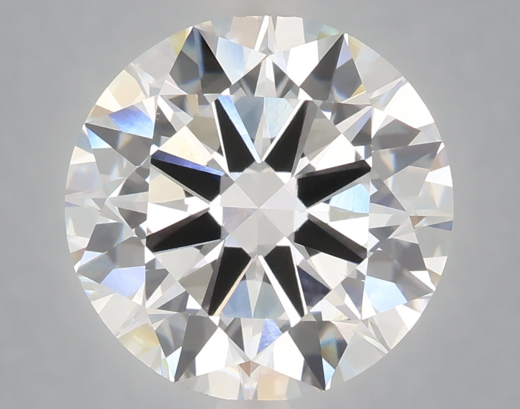 6.01 carat round lab grown diamond E color VS1 clarity