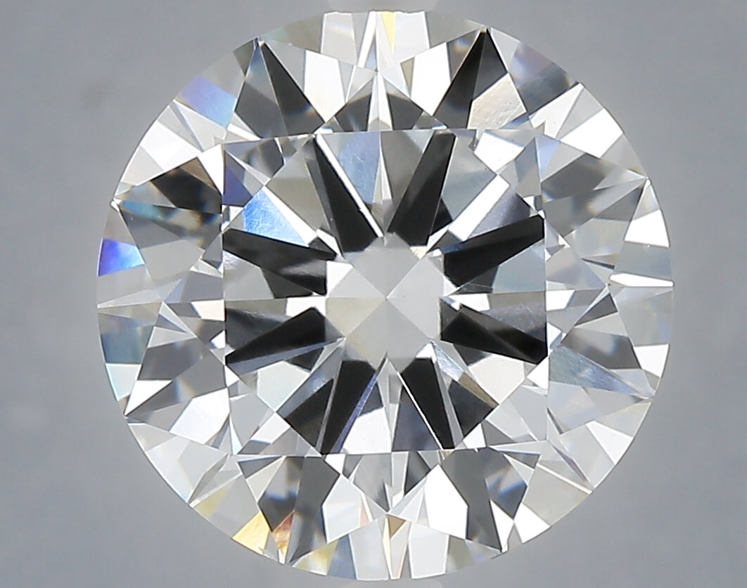 6.02 carat round lab grown diamond E color VS1 clarity