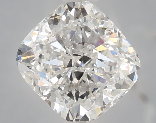 1.56 carat cushion lab grown diamond E color VVS2 clarity