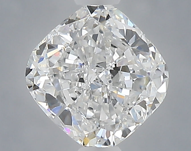 1.03 carat cushion lab grown diamond E color VVS2 clarity