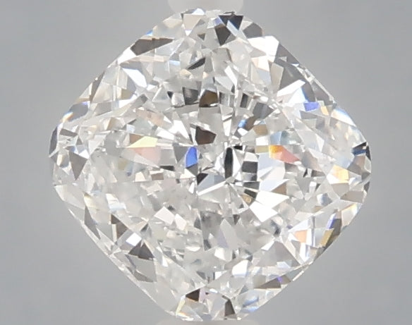 1.08 carat cushion lab grown diamond D color VVS2 clarity
