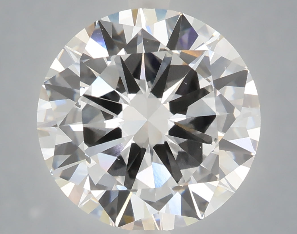 6.01 carat round lab grown diamond E color VS1 clarity