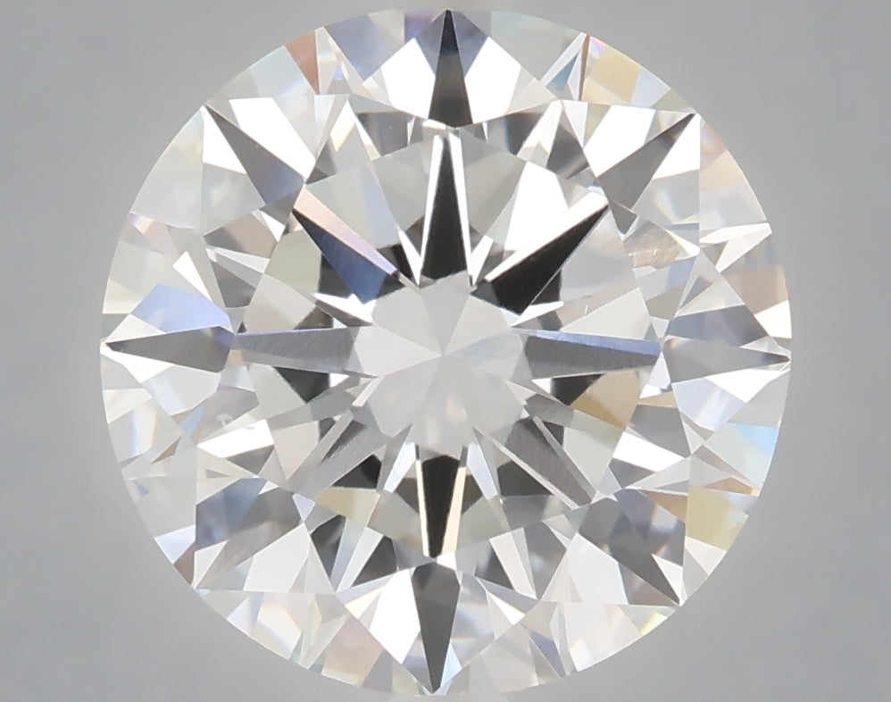 6.00 carat round lab grown diamond E color VS1 clarity