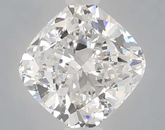 1.04 carat cushion lab grown diamond E color VVS2 clarity