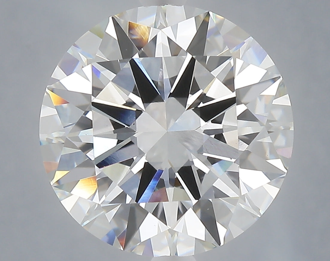 6.00 carat round lab grown diamond E color VS1 clarity