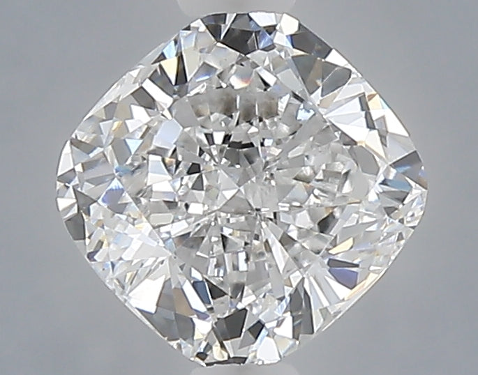 1.04 carat cushion lab grown diamond E color VVS1 clarity