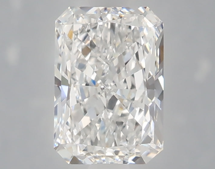 1.52 carat radiant lab grown diamond D color VVS2 clarity