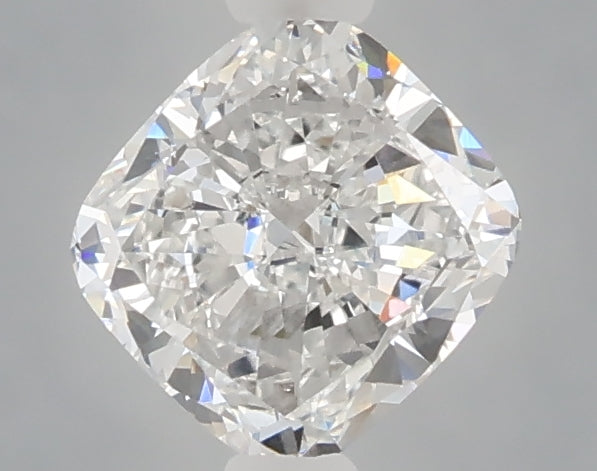 1.06 carat cushion lab grown diamond E color VVS2 clarity