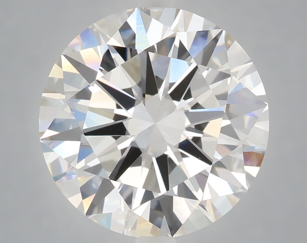 6.01 carat round lab grown diamond E color VS1 clarity