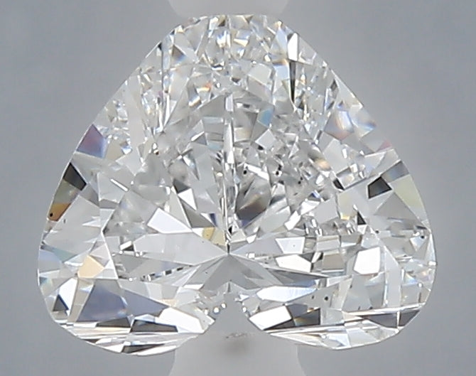 1.05 carat heart lab grown diamond D color VS1 clarity