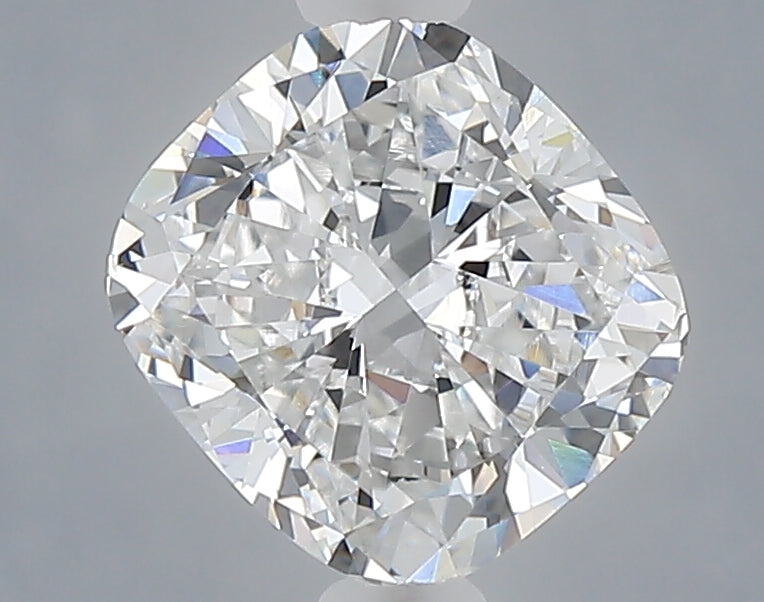 1.56 carat cushion lab grown diamond D color VVS2 clarity