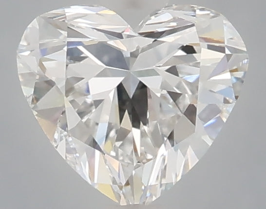 1.07 carat heart lab grown diamond D color VVS1 clarity