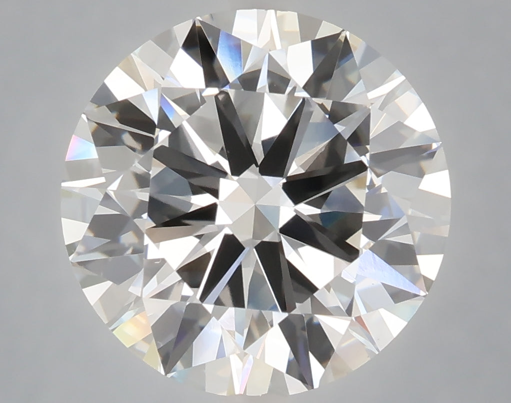 6.00 carat round lab grown diamond E color VS1 clarity