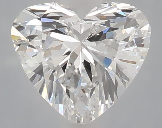 1.05 carat heart lab grown diamond E color VS1 clarity