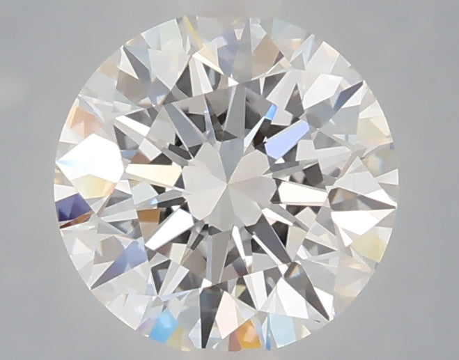 1.56 carat round lab grown diamond E color VVS2 clarity