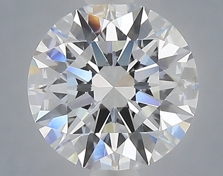 1.60 carat round lab grown diamond E color VS1 clarity