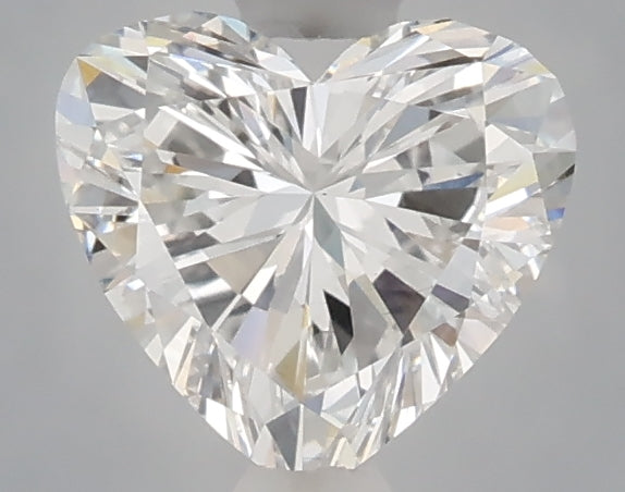 1.06 carat heart lab grown diamond E color VS1 clarity