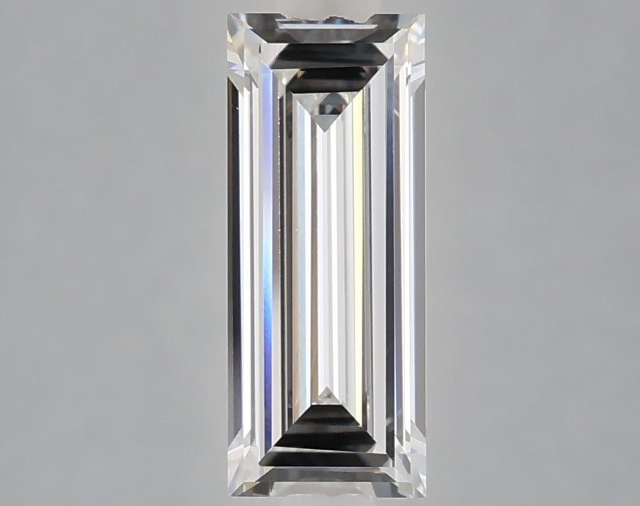 1.01 carat baguette lab grown diamond D color VVS2 clarity