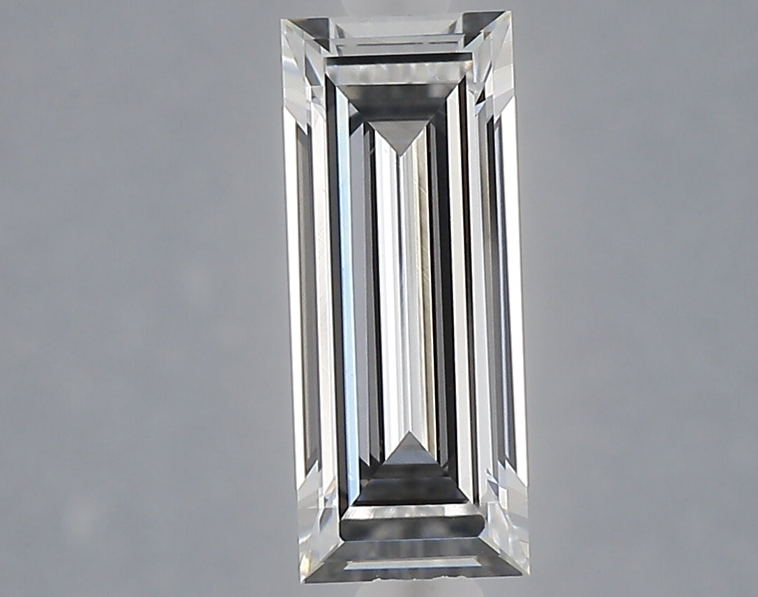 1.03 carat baguette lab grown diamond E color VVS2 clarity
