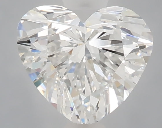 1.04 carat heart lab grown diamond E color VVS1 clarity