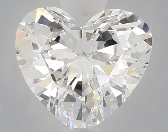1.06 carat heart lab grown diamond D color VVS2 clarity